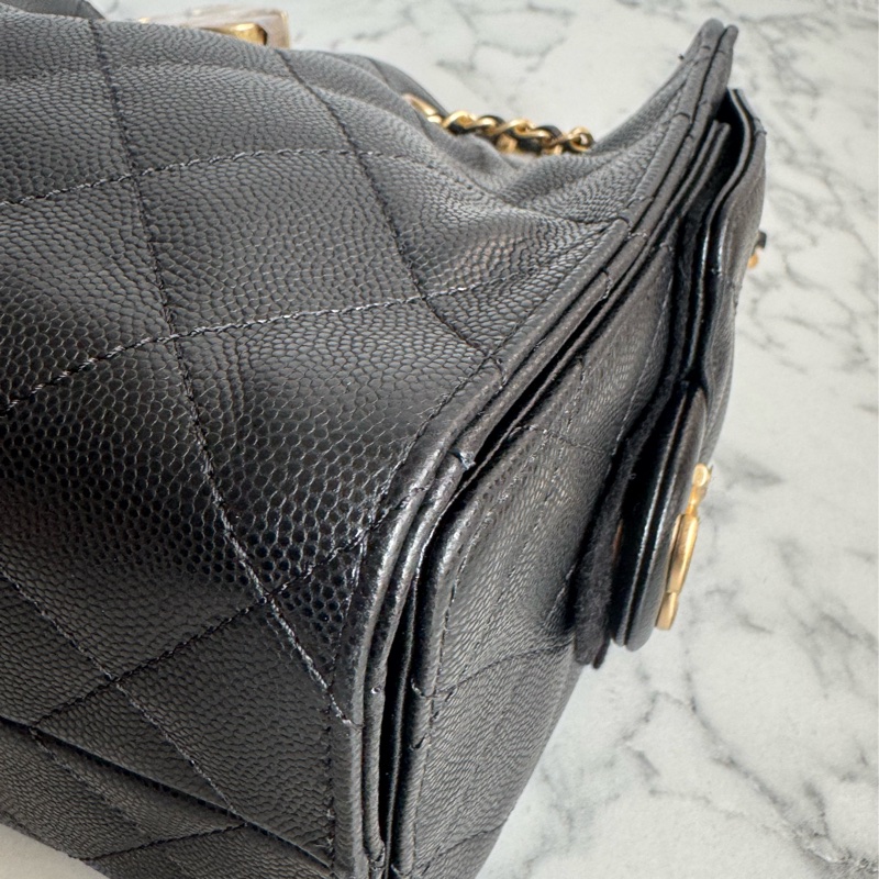 Chanel 黑金mini25肩背包 夯款❤️‍🔥❤️‍🔥❤️‍🔥-6