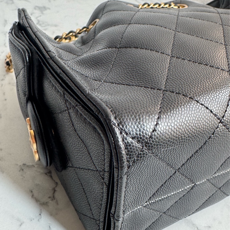 Chanel 黑金mini25肩背包 夯款❤️‍🔥❤️‍🔥❤️‍🔥-8