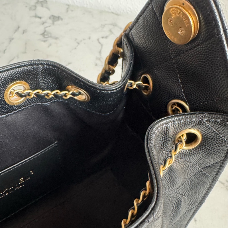 Chanel 黑金mini25肩背包 夯款❤️‍🔥❤️‍🔥❤️‍🔥-21