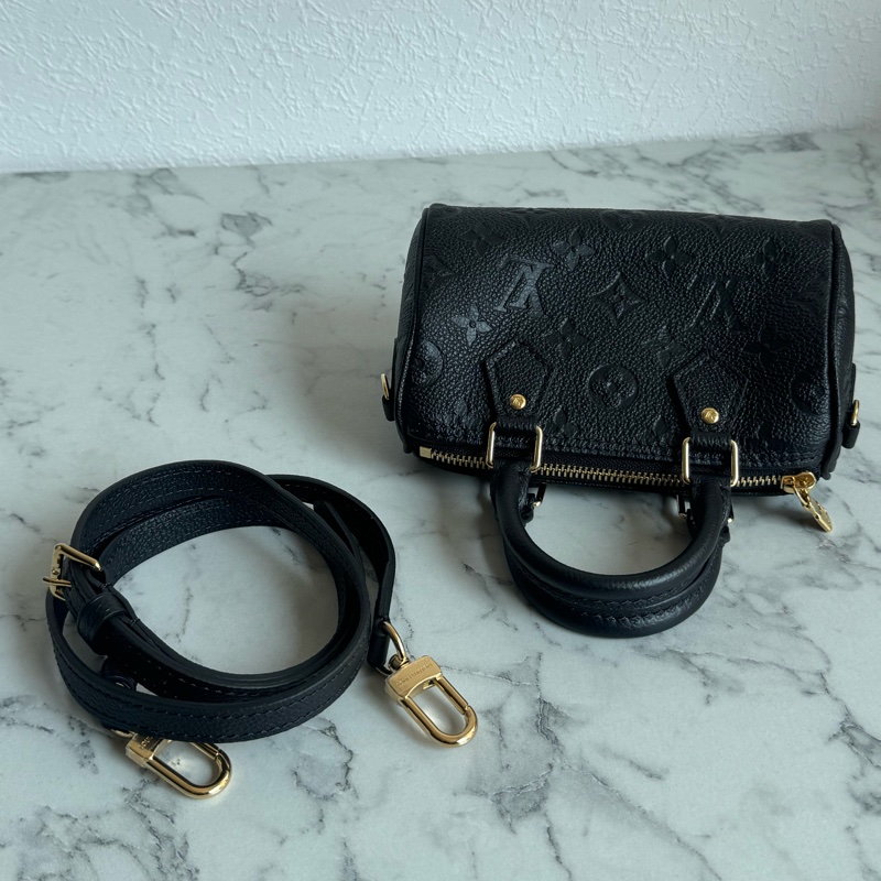 LV M82450黑壓紋nano speedy 必買✨✨-0