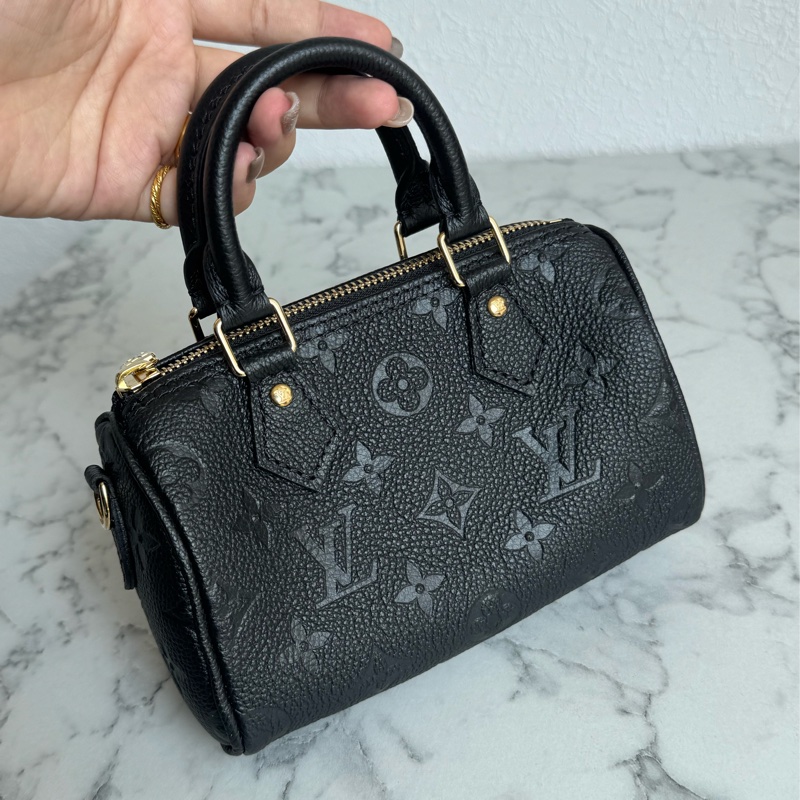 LV M82450黑壓紋nano speedy 必買✨✨-2