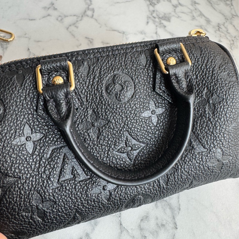 LV M82450黑壓紋nano speedy 必買✨✨-7