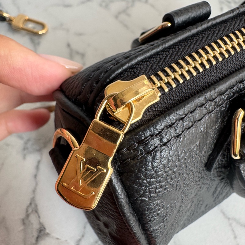 LV M82450黑壓紋nano speedy 必買✨✨-16