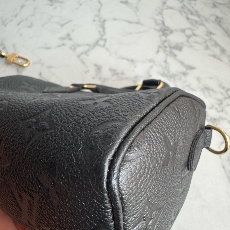 LV M82450黑壓紋nano speedy 必買✨✨-18
