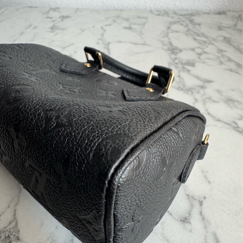 LV M82450黑壓紋nano speedy 必買✨✨-19