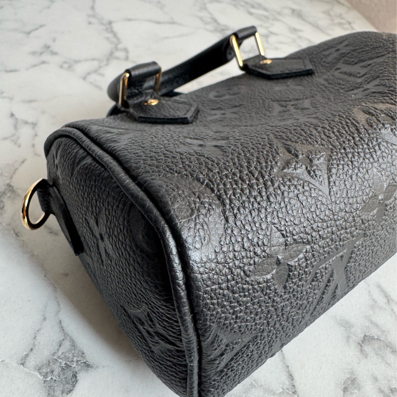 LV M82450黑壓紋nano speedy 必買✨✨-23