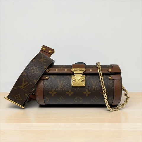 莉亞精品♡ LV Papillon Trunk 二手美包