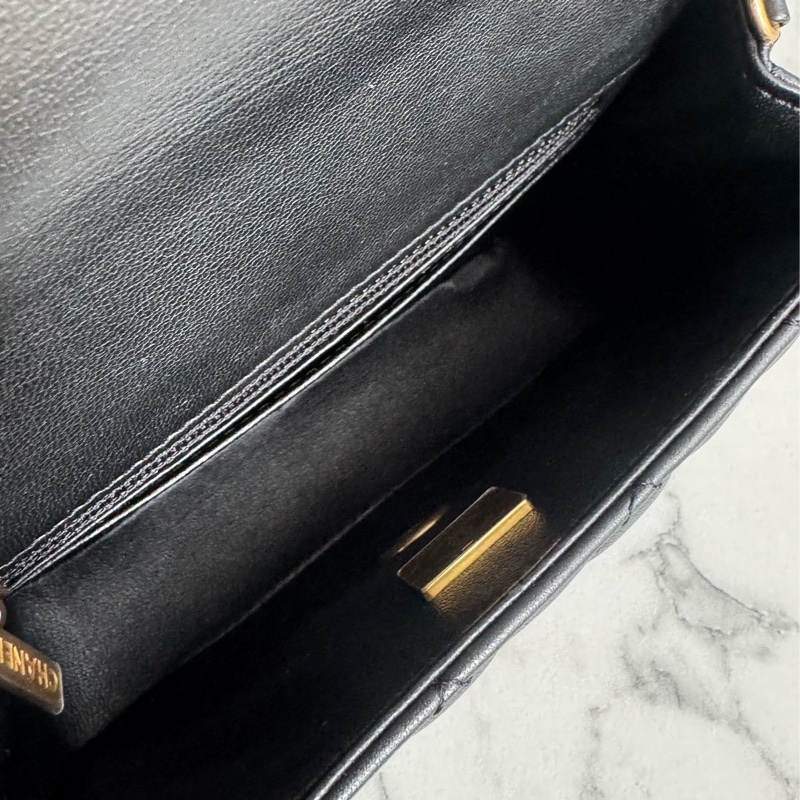 Chanel黑色金雙C coco愛心鏈方胖❤️🔥❤️🔥-23