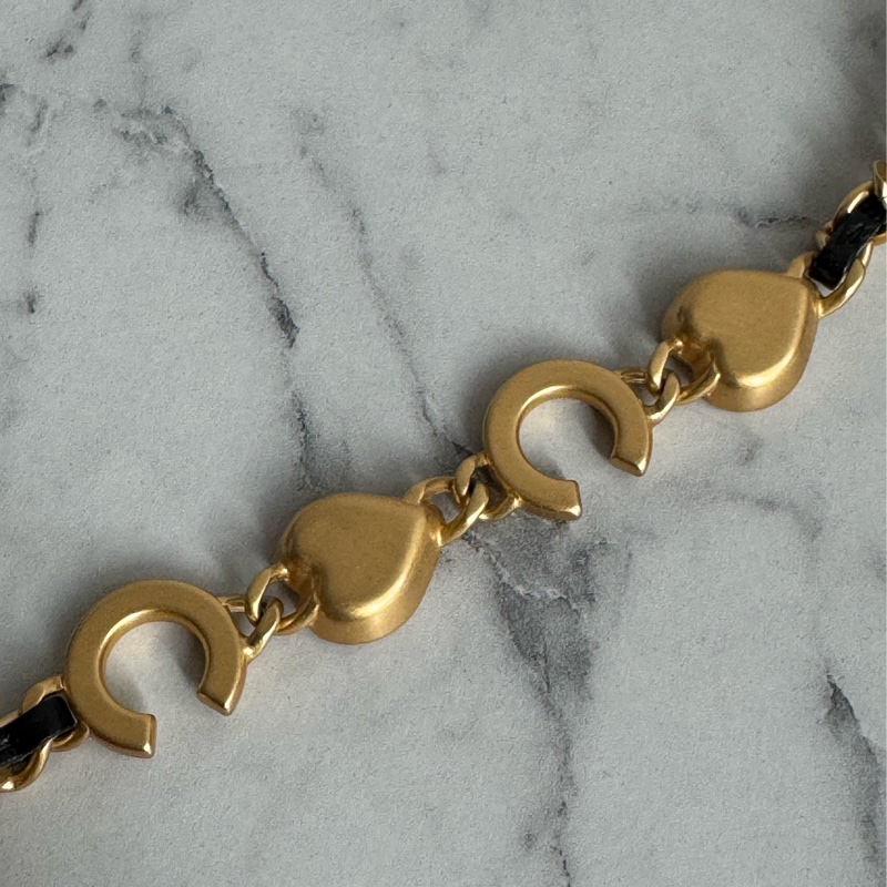 Chanel黑色金雙C coco愛心鏈方胖❤️🔥❤️🔥-32