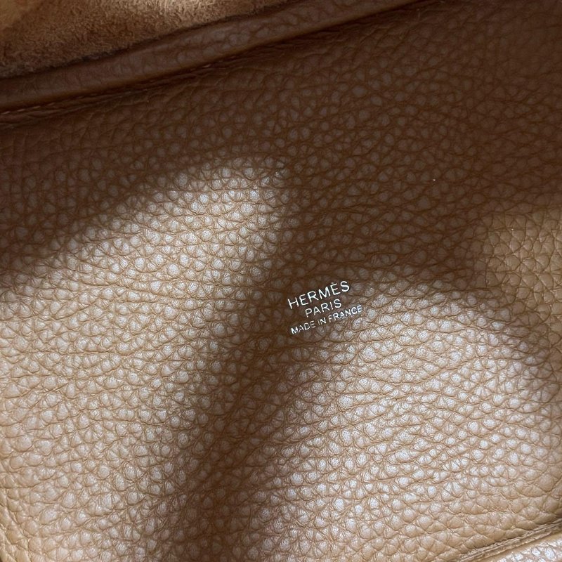 東區正精品㊣HERMES PICOTIN 18 愛馬仕金棕色銀釦菜籃水桶袋包鎖頭包手提包 Z刻 RZ6382-10