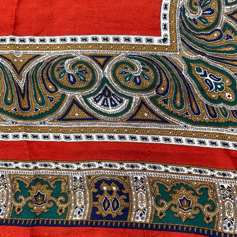 【赫蒂國際精品】 YSL 聖羅蘭 經典復古絲巾 vintage-4