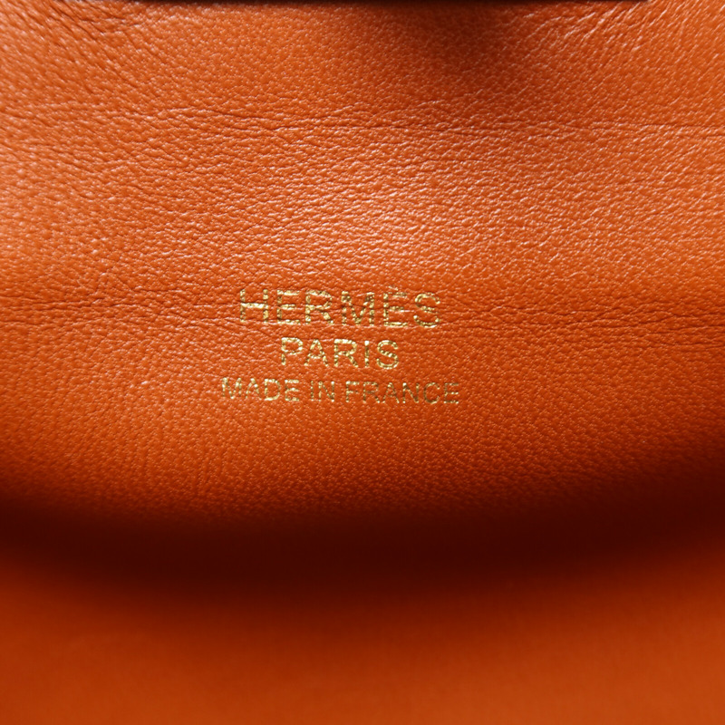 HERMES Evercolor皮革Toolbox 20手挽肩背兩用袋Trench/Cuivre-5