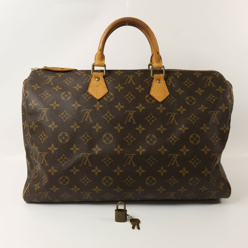 LOUIS VUITTON Monogram Speedy 40手挽袋-8