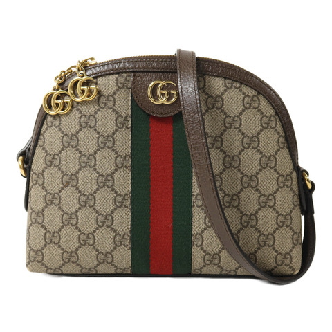 GUCCI 塗層帆布Ophidia Shoulder Bag肩背袋