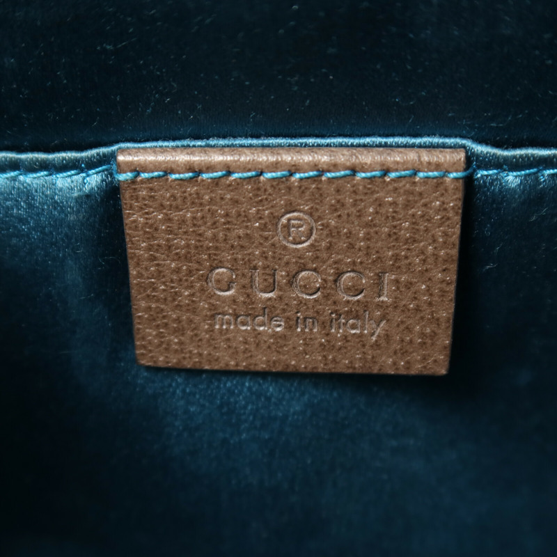 GUCCI 塗層帆布Ophidia Shoulder Bag肩背袋-5