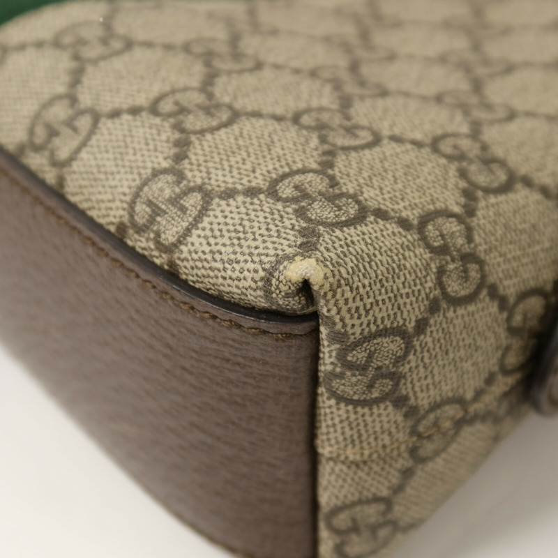 GUCCI 塗層帆布Ophidia Shoulder Bag肩背袋-12