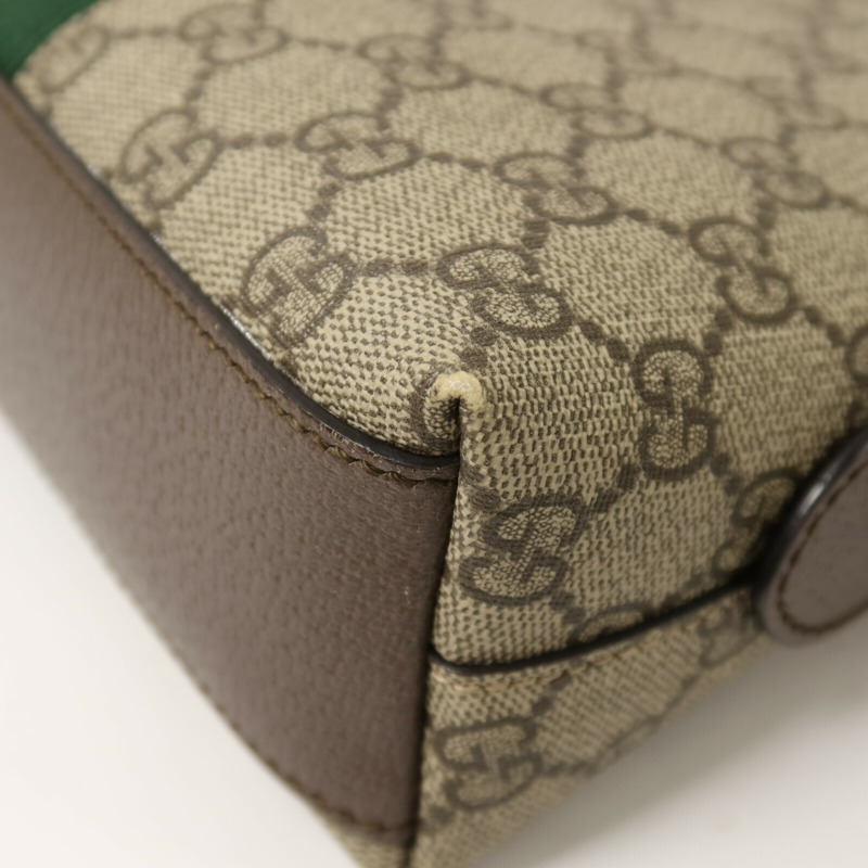 GUCCI 塗層帆布Ophidia Shoulder Bag肩背袋-14