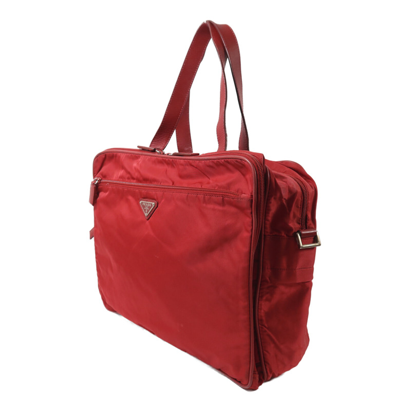PRADA 尼龍Tessuto Bag手挽肩背兩用袋-2