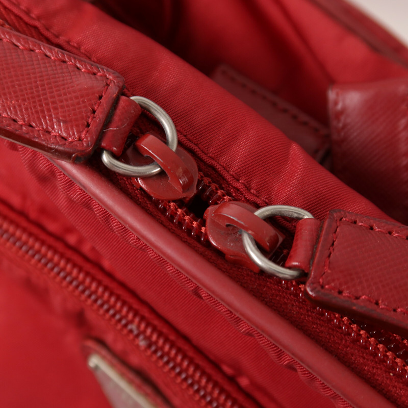 PRADA 尼龍Tessuto Bag手挽肩背兩用袋-13