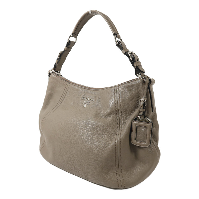 PRADA 牛皮皮革Shoulder Bag肩背袋-2