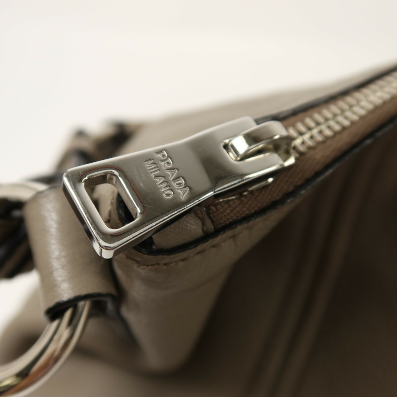 PRADA 牛皮皮革Shoulder Bag肩背袋-7