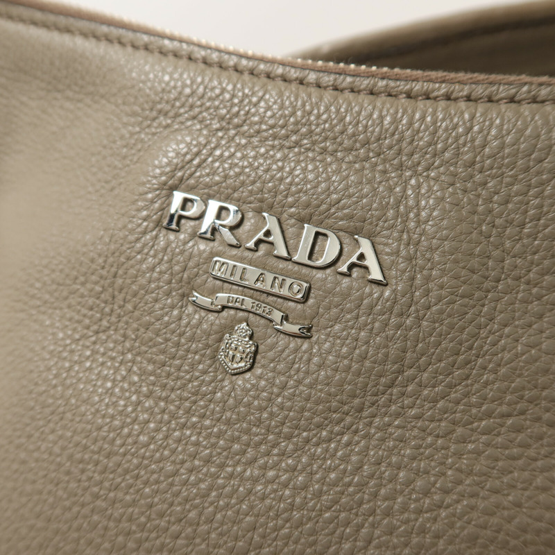 PRADA 牛皮皮革Shoulder Bag肩背袋-8