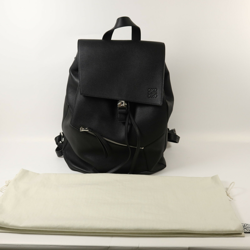 LOEWE 牛皮皮革Puzzle Backpack背包-9