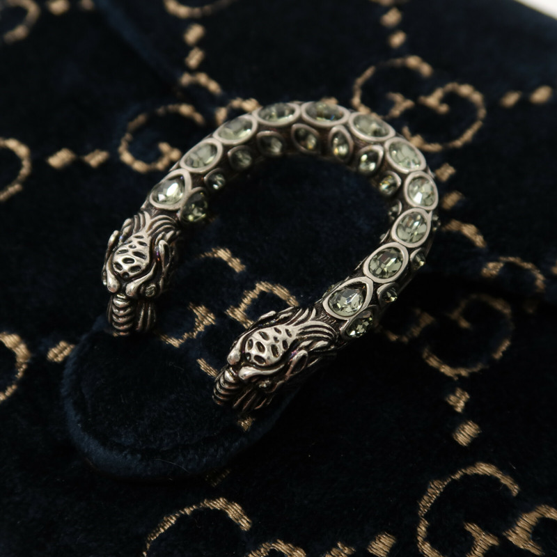 GUCCI 天鵝絨Wallet On Chain鏈帶肩背袋-9