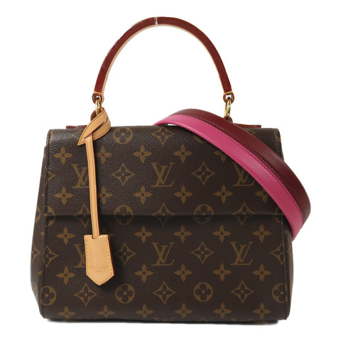 LOUIS VUITTON Monogram Cluny BB手挽肩背兩用袋