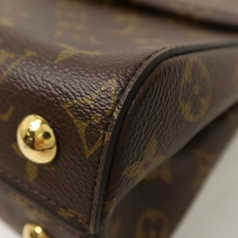 LOUIS VUITTON Monogram Cluny BB手挽肩背兩用袋-11
