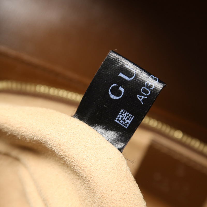 GUCCI 牛皮皮革Horsebit 1955肩背袋-7