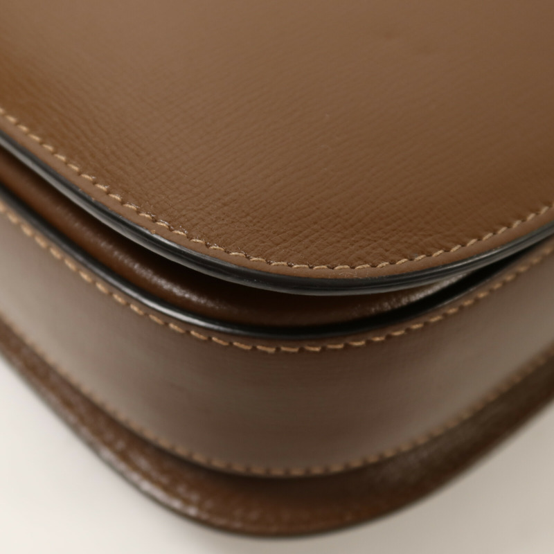 GUCCI 牛皮皮革Horsebit 1955肩背袋-12