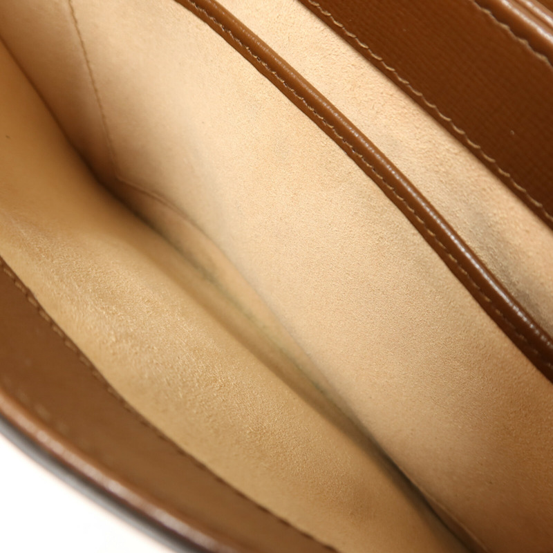 GUCCI 牛皮皮革Horsebit 1955肩背袋-14