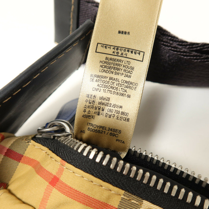 BURBERRY 尼龍Waist Bag腰包-6