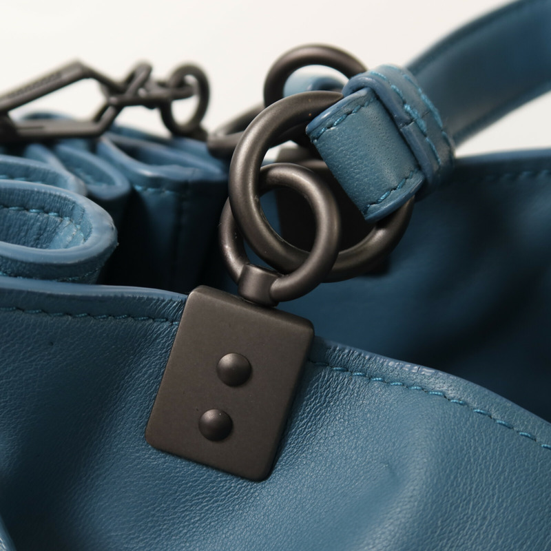 BOTTEGA VENETA 牛皮皮革2 Way Shoulder手挽肩背兩用袋-9