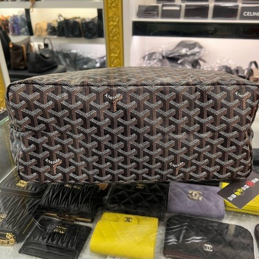 東區正精品㊣GOYARD Saint louis PM 全新黑色購物袋肩背包小款新款附包夾 RZ6383-8