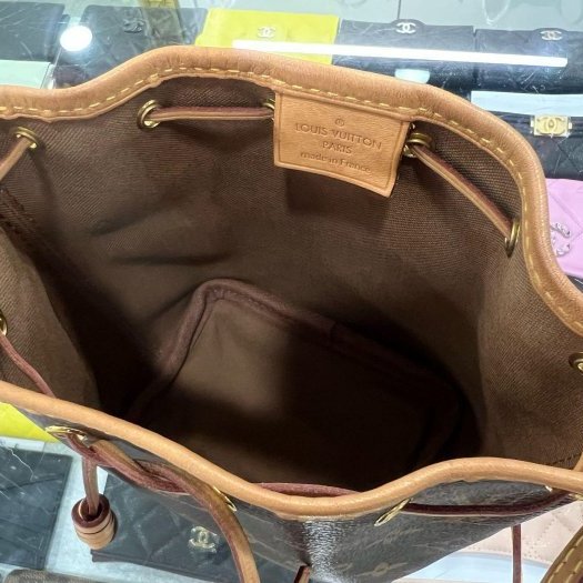 東區正精品㊣LV NANO NOE M41346 MINI 原花迷你水桶包斜背包 RZ6385-10