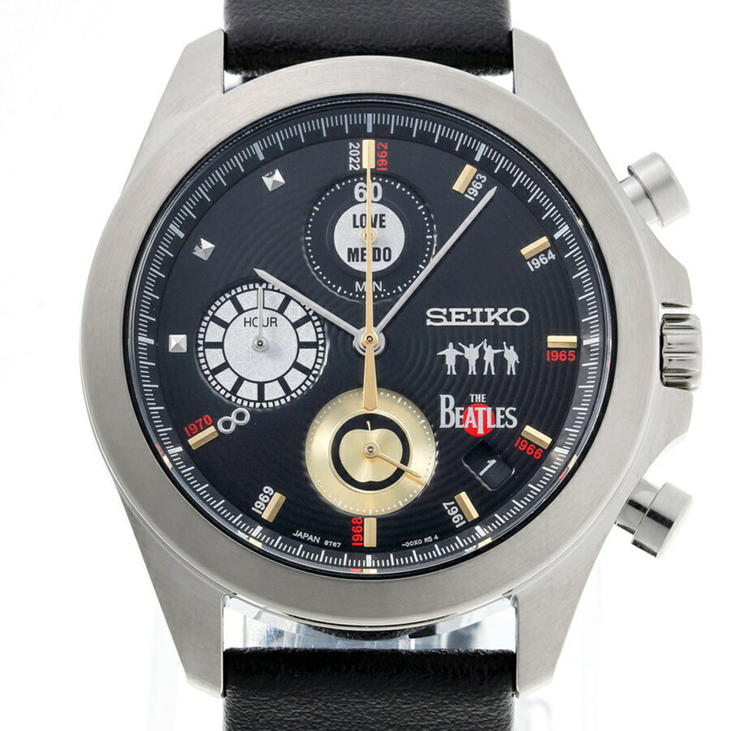 精工 (Seiko) 披頭四樂團《Love Me Do》60週年紀念腕錶 8T67-00X0 石英錶 全球限量發行1962枚-0