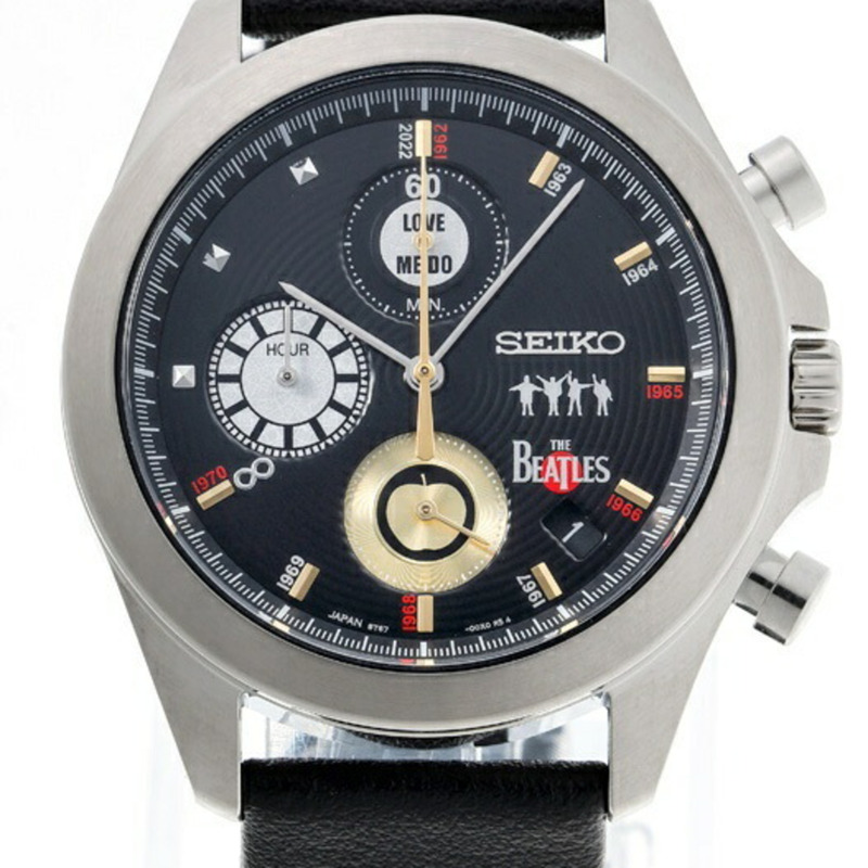 精工 (Seiko) 披頭四樂團《Love Me Do》60週年紀念腕錶 8T67-00X0 石英錶 全球限量發行1962枚-2