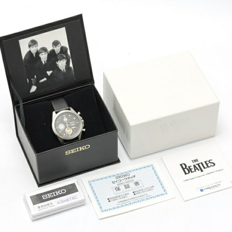 精工 (Seiko) 披頭四樂團《Love Me Do》60週年紀念腕錶 8T67-00X0 石英錶 全球限量發行1962枚-8