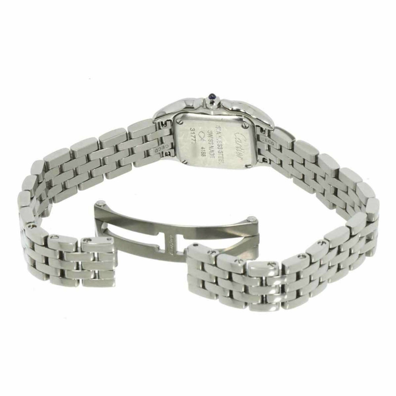 卡地亞 Panthère de Mini WSPN0019 女士腕錶,銀色,石英錶-4