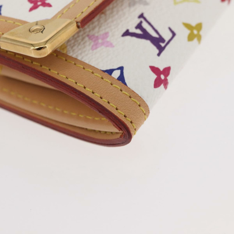 【日本直送】路易威登 多色 Porte Monnaie Pla 零錢包 白色 M92657 正品 YKZ1168V-6