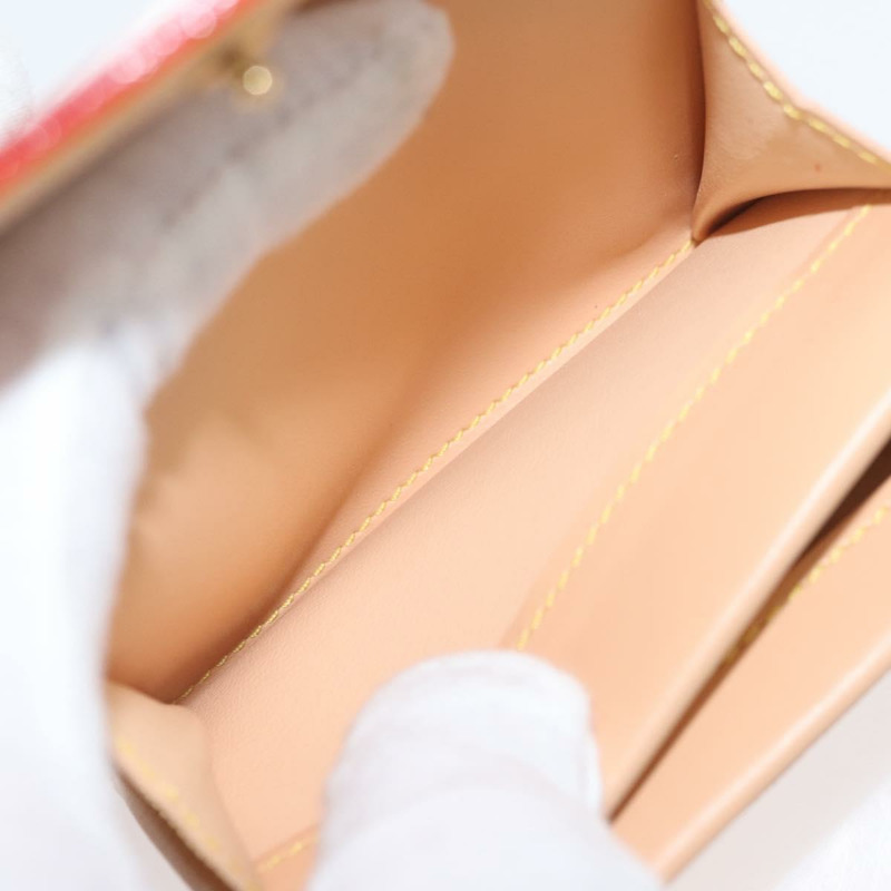 【日本直送】路易威登 多色 Porte Monnaie Pla 零錢包 白色 M92657 正品 YKZ1168V-19