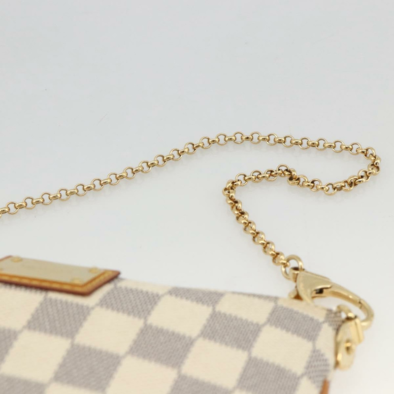 【日本直送】路易威登 Damier Azur Pochette Mira 中型配件袋 N60027 正品 YKZ1627V-7