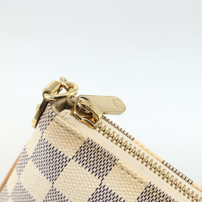 【日本直送】路易威登 Damier Azur Pochette Mira 中型配件袋 N60027 正品 YKZ1627V-8