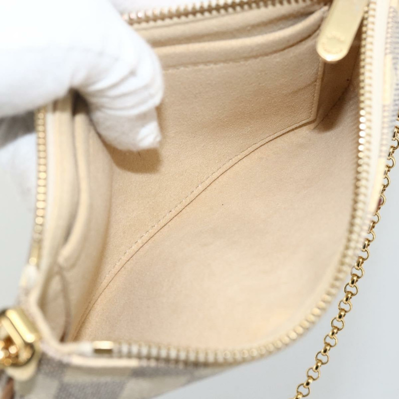 【日本直送】路易威登 Damier Azur Pochette Mira 中型配件袋 N60027 正品 YKZ1627V-9