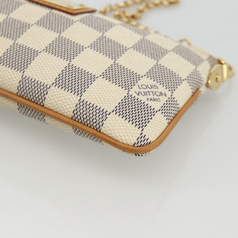 【日本直送】路易威登 Damier Azur Pochette Mira 中型配件袋 N60027 正品 YKZ1627V-13