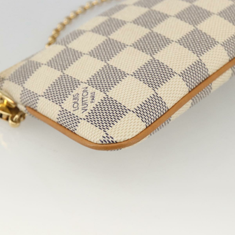 【日本直送】路易威登 Damier Azur Pochette Mira 中型配件袋 N60027 正品 YKZ1627V-16