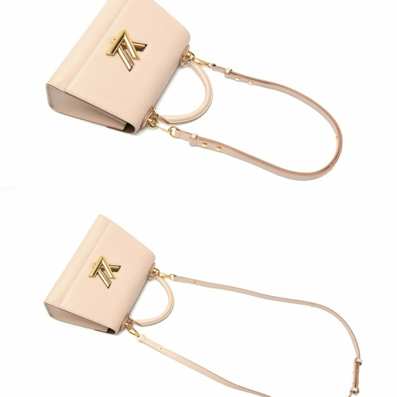 路易威登 Twist 單手柄手袋 PM M57214，陶裡隆皮革，灰褐色-1