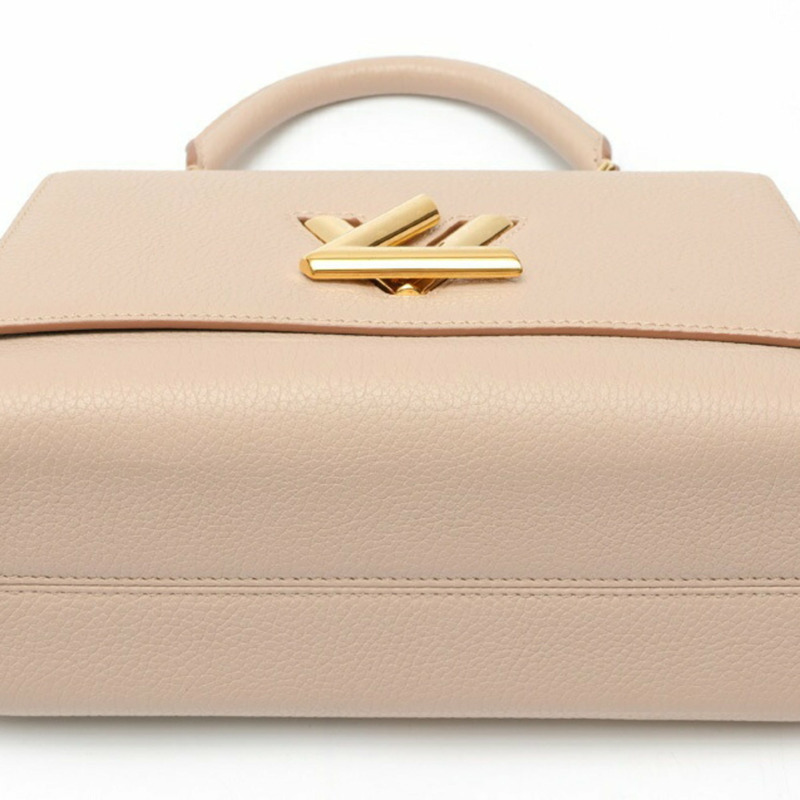 路易威登 Twist 單手柄手袋 PM M57214，陶裡隆皮革，灰褐色-3